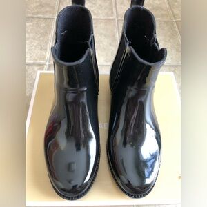 MICHAEL Michael Kors Glossy Black Boots
